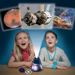 Dětský projektor "Vesmír" a také jako noční světlo pro klidné usínání
