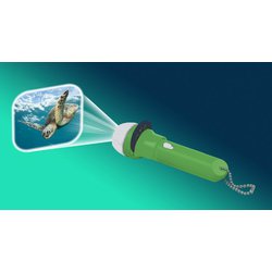 Dětský ruční foto-projektor  "Mořská stvoření" a  baterka k svícení