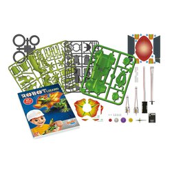 Elektronická  ještěrka -  stavebnice pro šikovné kluky i holky, infračervené senzory, detekování překážek