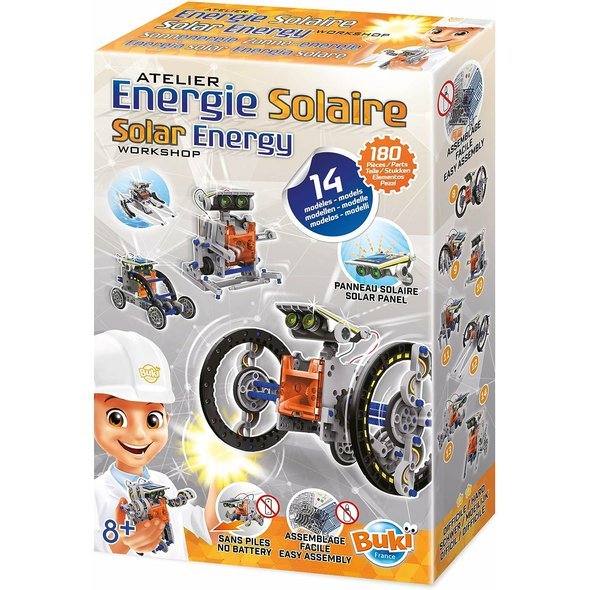 Stavebnice se solárním pohonem - 14  modelů