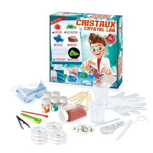 Experimentální "Krystalová laboratoř"- 15 pokusů