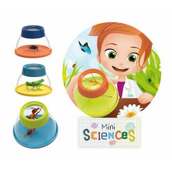 Nádoba na brouky s lupou "MiniScience" -  pozorování a přenosu hmyzu