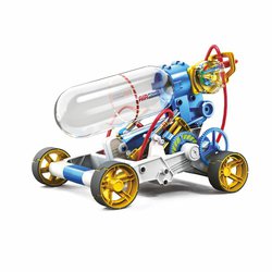 Stavebnice auta poháněného stlačeným vzduchem pro šikovné kluky i holky