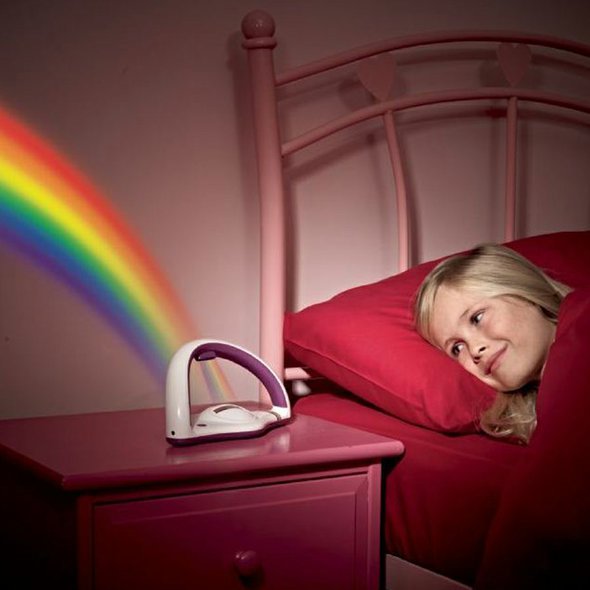 Světelná dekorace pro klidné usínání  "Duha"