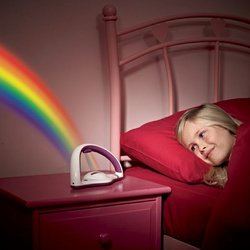 Světelná dekorace pro klidné usínání  "Duha"