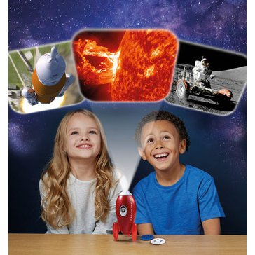 Dětský vesmírný projektor a noční světlo "Raketa"