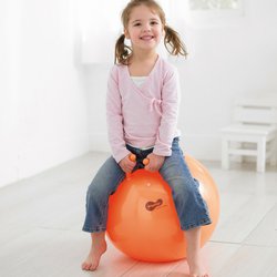 Skákací míč oranžový - Ø 40 cm, max. zatížení 120 kg