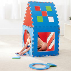 3D Kreativní desky "M" - velká stavebnice s geometrickými tvary