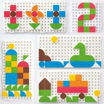 Puzzle “Tvary a barvy“ - hra na prostorovou orientaci a kreativitu