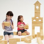 SoftWood "XL" - veliká stavebnice pro děti z EVA materiálu
