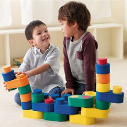 LINKITset - stavebnice pro děti s otáčivým pohybem při spojování