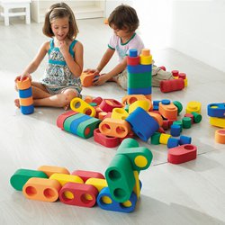 LINKITset - stavebnice pro děti s otáčivým pohybem při spojování