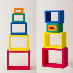 Kreativní rámečky - velká dětská stavebnice z EVA materiálu