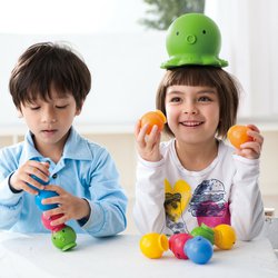 Veselé chobotničky - hra na kreativitu a rovnovážné schopnosti