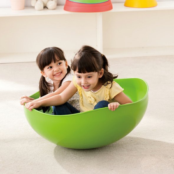 Houpací mísa zelená - pro hru, cvičení a terapii dětí