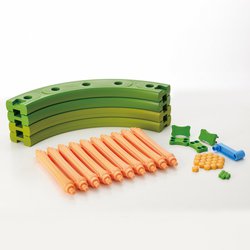 Balanční půlkruh - dětská průlezka a překážková dráha