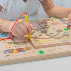 Mravenci - magnetická hra s počítáním a barvami