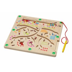 Mravenci - magnetická hra s počítáním a barvami