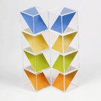 Vzorované boxy "Průhledné" - hra na prostorovou představivost