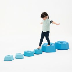 Plovoucí ledové kry - balanční hra na koordinaci