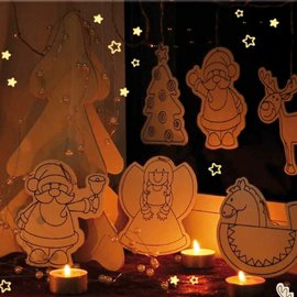 Výrobky ze dřeva k domalování