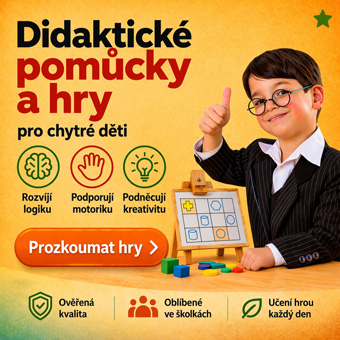 Didaktické stolní hry pro rozvoj logiky, motoriky a kreativity dětí. Ideální pro školky i domácí učení hrou.