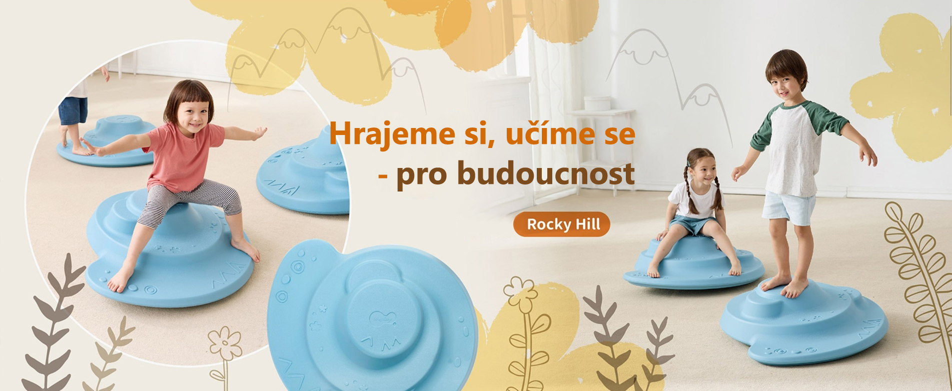 Rocky Hill - balanční deska