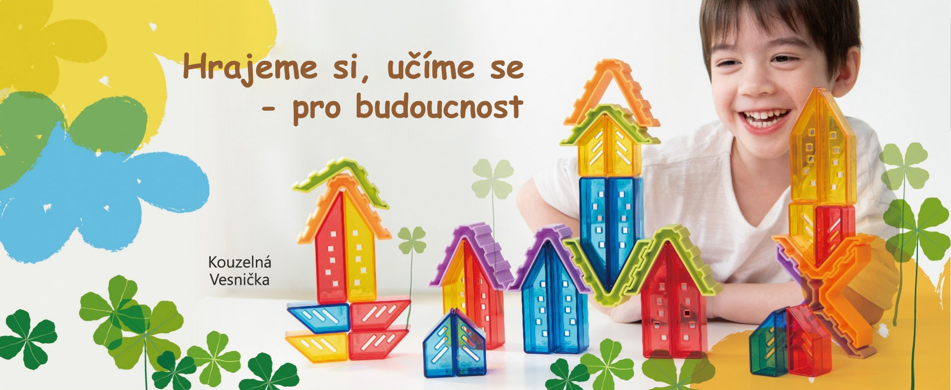 Kouzelná vesnička - hra s tvary a barvami