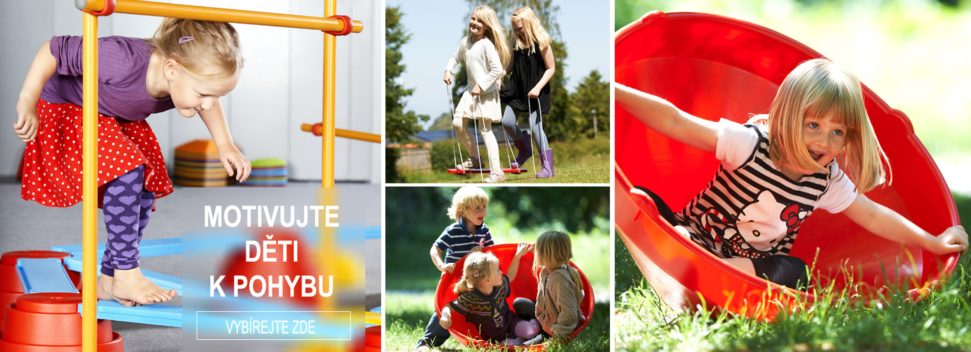 Motivujte děti k pohybu