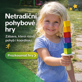 Netradiční pohybové hry pro děti, které rozvíjejí koordinaci, motoriku a radost z pohybu. Ideální pro školky i domácí použití.