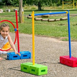 Blokové základny pro tyče a kruhy