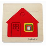 Vrstvené puzzle - Dům