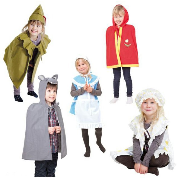 Pohádkové kostýmy 'O Červené Karkulce'