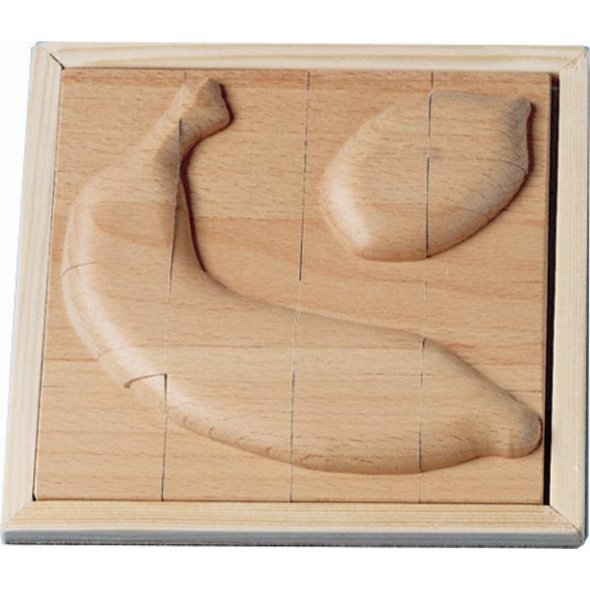 Reliéfové puzzle 'Banán a citron'