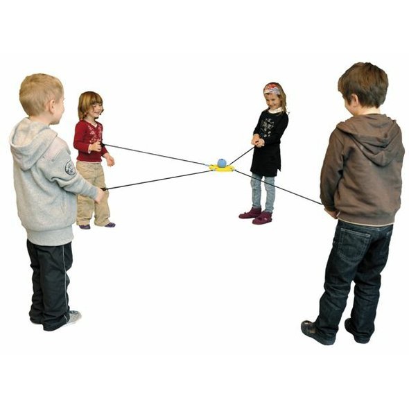 Balanční talíř - hra na týmovou spolupráci