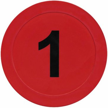 Čísla na podlahu - 10 disků pro rovnovážná cvičení