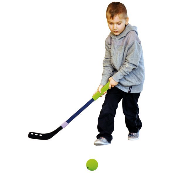 Hokejka pro děti 50 cm - v setu s míčkem