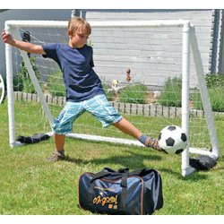 Nafukovací branka “Airgoal“ velká - snadný přenos v praktické tašce