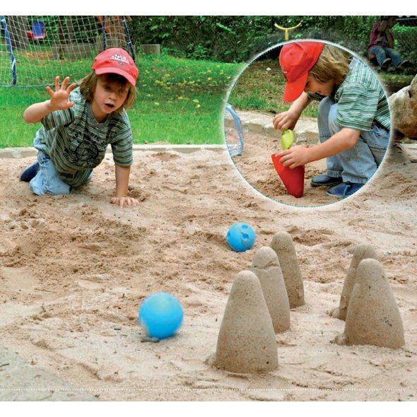 Písečný bowling - sada pro hru na pískovišti