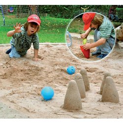 Písečný bowling - sada pro hru na pískovišti