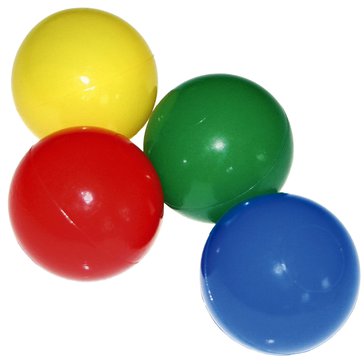 Terapeutické míčky - 500 ks měkkých míčků