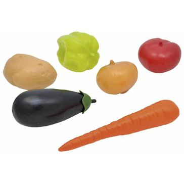 Zelenina - set 6 ks modelů pro dětské hry