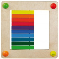 Barevná hra - hra na stěnu s barvami a jemnou motorikou