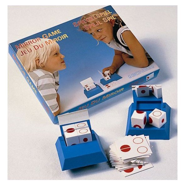 Zrcadlová hra 'Červená'