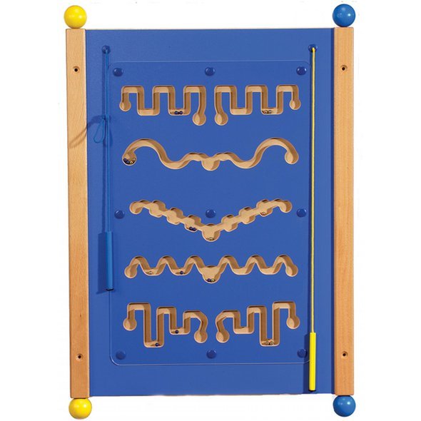 Magnetické Rally - hra na grafomotoriku