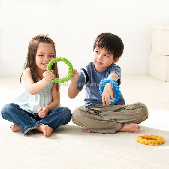 Kroužky "Twister“- pomůcka k posilování a uvolňování zápěstí