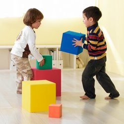 Postav a tvoř - velká dětská stavebnice z EVA materiálu