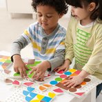 Puzzle “Tvary a barvy“ - hra na prostorovou orientaci a kreativitu