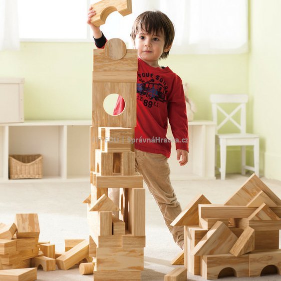 Stavebnice "Softwood" - veliká stavebnice pro děti z EVA materiálu