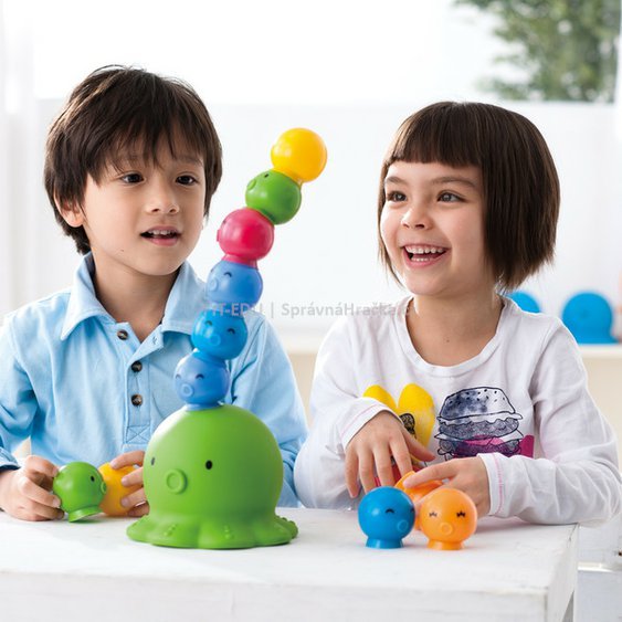 Veselé chobotničky - hra na kreativitu a rovnovážné schopnosti